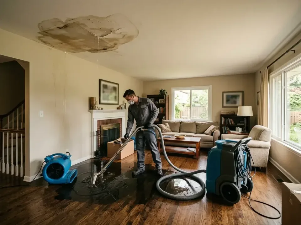 attic-pipe-burst-ceiling-drip-008 — frequently asked questions, Water Damage Restoration & Carpet Care in Blue Ash, OH